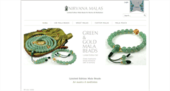 Desktop Screenshot of nirvanamalas.com